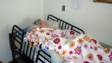 THIS WAS GRANDMA SCHULTZ-DONS MOTHER ON OUR FIRST VISIT. WE JUST LET HER SLEEP
