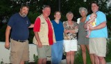 WE GOT TOGETHER WITH PAT AND HELEN TIMBERS FOR A MEAL AT PAISANS