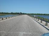 CAUSEWAY BETWEEN SALT WATER MARSH AND FRESH WATER LAGOON THIS WAS A GREAT PLACE TO BIRD WATCH