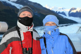 A cold Ang & Dale in College Fjord, AK
