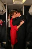 Megan and David - First kiss as husband and wife