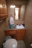 Bathroom in our RV
