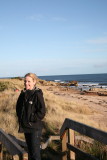 Noreen at Dornoch Beach