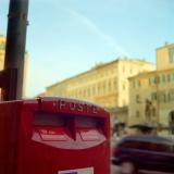 A Roman mailbox