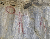 Pictograph - Grassi Lakes