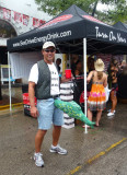 Happy Fisherman on Duval St.
