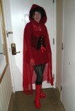 Red Riding Hood on Mardi Gras Day