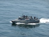Mexican Patrol Boat Watches Our Approach to Huatulco