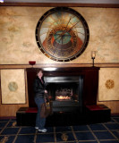 Warming Up in the Argonaut Hotel Lobby