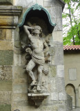 Saint Sebastian in Courtyard of St. Emmerams Abbey