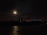 Sailing at Night on the Danube