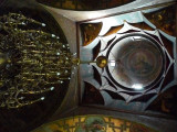 Ceiling in The Great Church at Sinaia Monastery