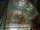 Altar Ceiling in The Great Church at Sinaia Monastery