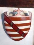 Shield Display in Bran Castle