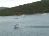 Seaplane Landing in St. Thomas