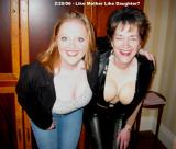 Barb & Susan Compare Cleavage