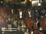 Budweiser Clydesdales Precede Bacchus