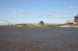 The Big Muddy from the paddlewheeler