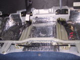 Matt under the rear seat.