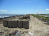 Starting point of bags west of Holly Beach