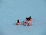 Relaxing Blue Lagoon, Iceland - July 2009