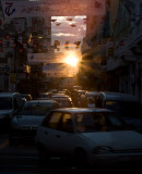 <B>Evening Traffic</B> <BR><FONT SIZE=2>Tunis, Tunisia - November 2008</FONT>