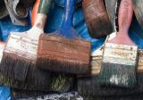 Used Paint Brushes in the Market