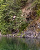 <B>Rope Swing</B> <BR><FONT SIZE=2>Near Helena, CA, August, 2007</FONT>