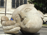 Statue at Les Halles