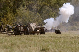37 mm Pak 36 anti-tank gun firing