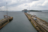 Sailing into Lake Gatun