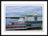 Slussen....you can go on an overnight boat trip!