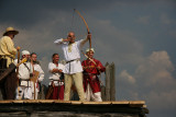 Shooting Archers from axes