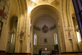 Interior of church