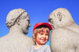 Aleksander, Vigeland Park in Oslo