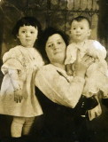 W-nanny Alice with my mother and aunt in the 19 teens