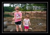 Inspecting a tide pool find