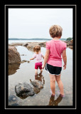 Emmy and Norah at Small Cove Point