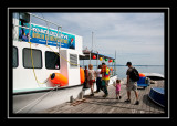 Boarding the boat