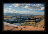 Twin Lakes from the highway