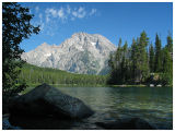 Mt. Moran on Leigh Lake