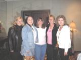 Stalking The Lobby:  Cathy, Stephanie, Mo, Nancy, Kristal [Photo From Kristal]