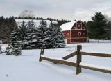 Dec. 12, 2005 - Winter farm scene