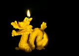 Beeswax Candle  Dragon