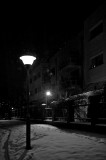 Snowy Night Lanterns