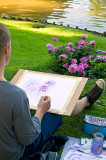 Young Artist In The Park