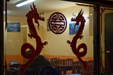 Dragons On Chinese Snack-bar