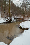 River In The Snow
