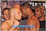 Diaconu vs Pascal - La pesée