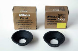 Nikon eyecup DK-4 & DK-2